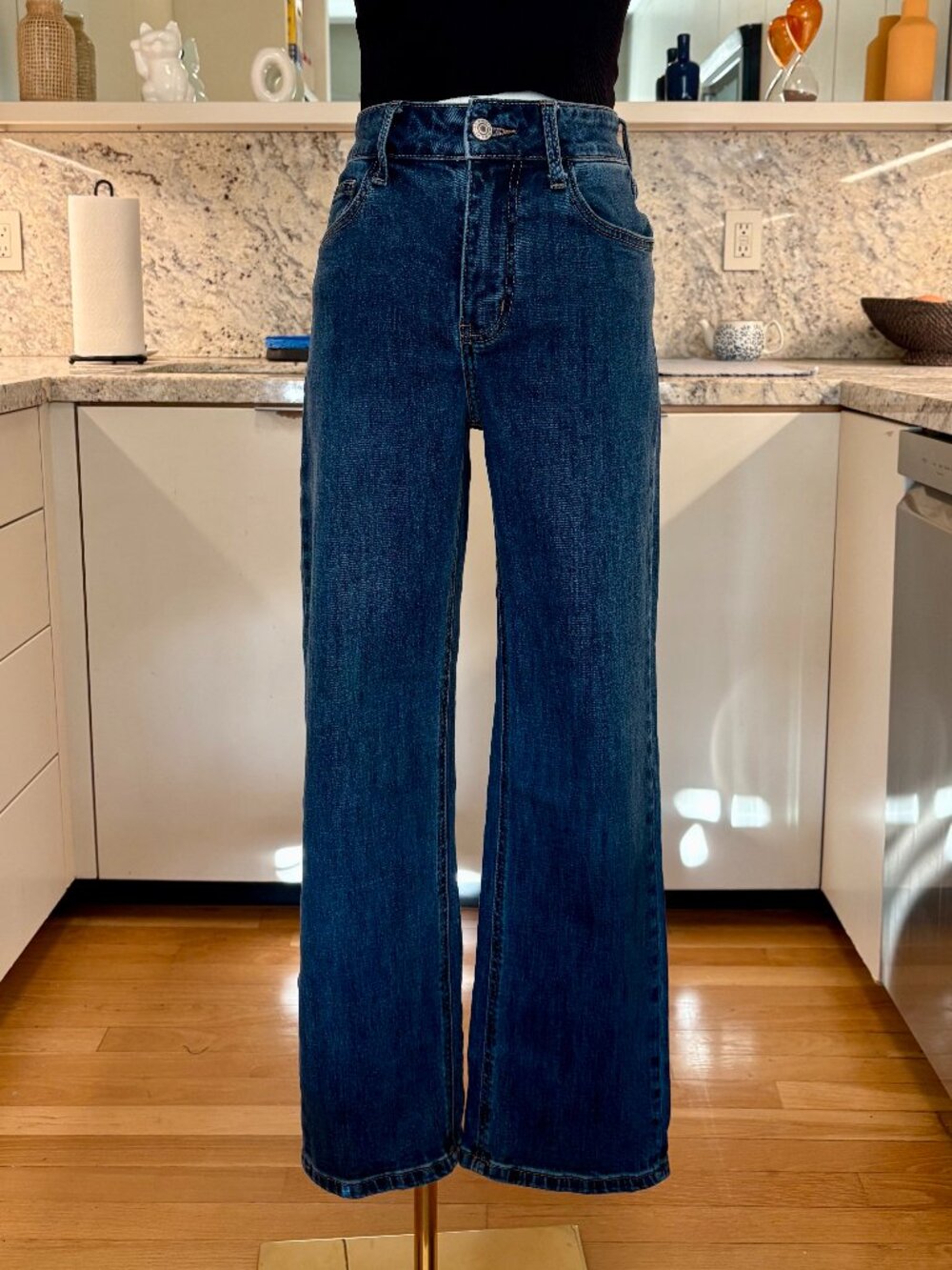 Two Pairs of Easy Clothes "Solan" Denim Jeans - Set of 2